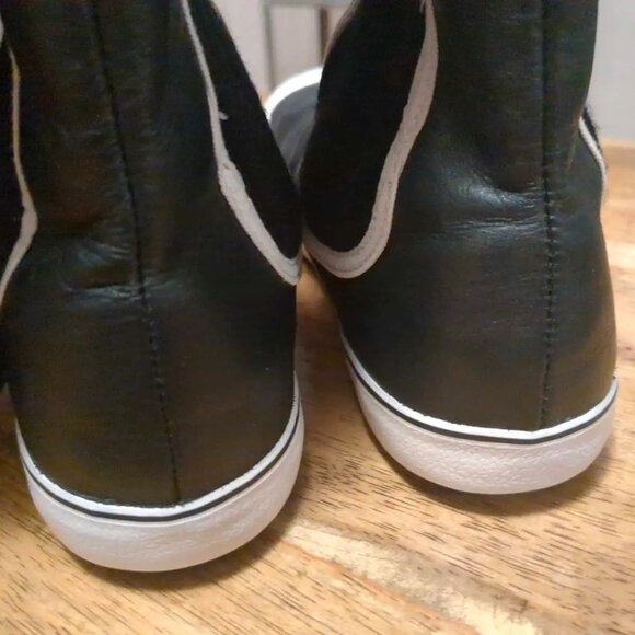 LACOSTE WOMENS GIRLS Leather Sock Boots - Size 5 - Picture 4 of 7